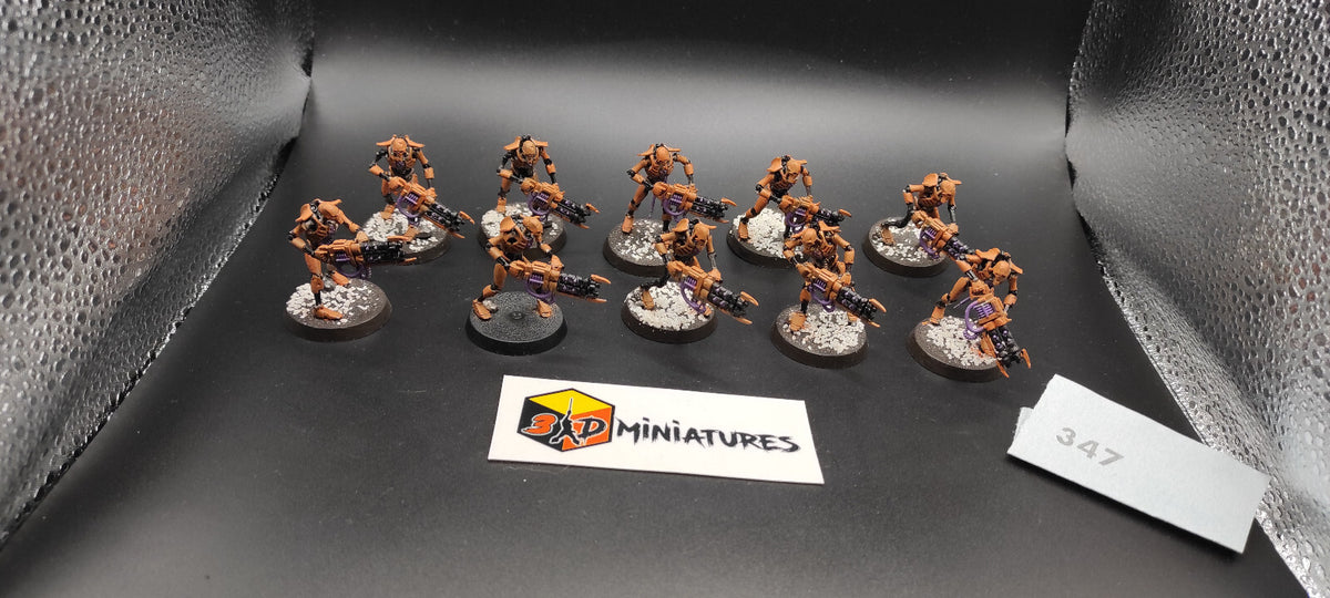 (10) Necron Warriors Warhammer 40k -1403-