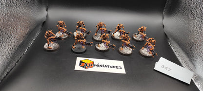 (10) Necron Warriors Warhammer 40k -1403-