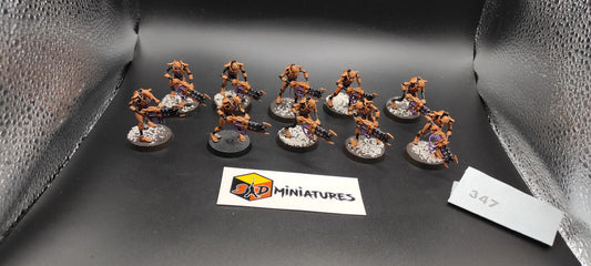 (10) Necron Warriors Warhammer 40k -1403-