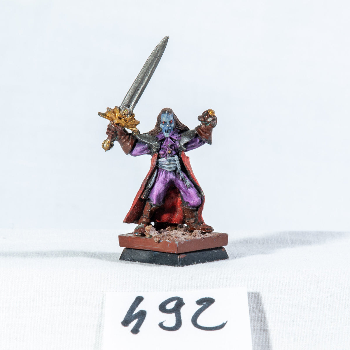 (1) Vlad Von Carstein Vampire Vampire Counts Warhammer Fantasy Miniatures -1905-