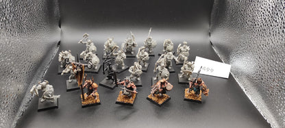 (21) Chaos Marauders Warriors of Chaos Warhammer Fantasy Miniatures -2458-
