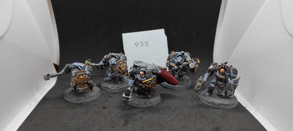 (5) Wolf Guard Terminators Space Wolves Space Marines Warhammer 40k -1556-