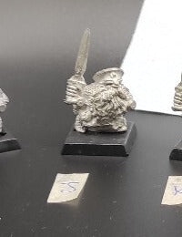(1) Long Beards Dwarfs Warhammer Fantasy Miniatures -1086-