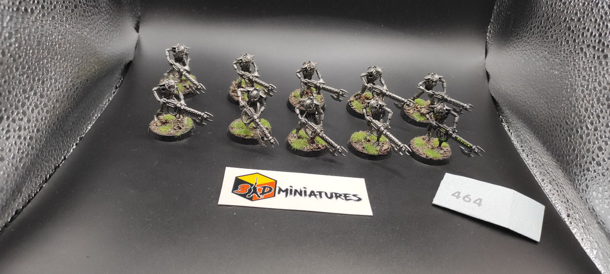 (10) Necron Warriors Warhammer 40k -1404-