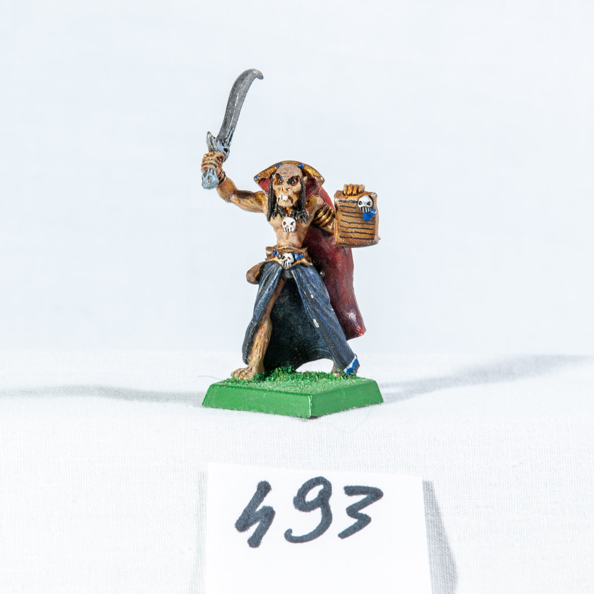 (1) Necrarch Vampire on Foot Vampire Counts Warhammer Fantasy Miniatures -1906-