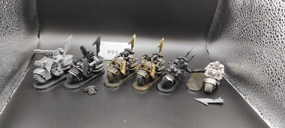 (6) Dark Angels Bikers Dark Angels Space Marines Warhammer 40k -1983-