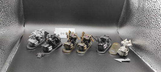 (6) Dark Angels Bikers Dark Angels Space Marines Warhammer 40k -1983-