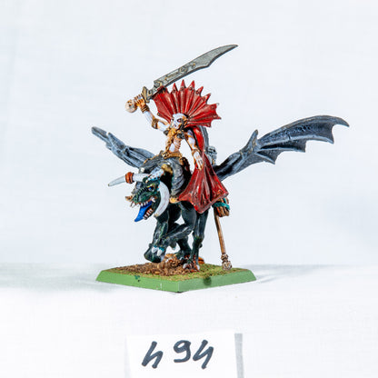 (1) Melkhior on Winged Nightmare Vampire Counts Warhammer Fantasy Miniatures -1907-