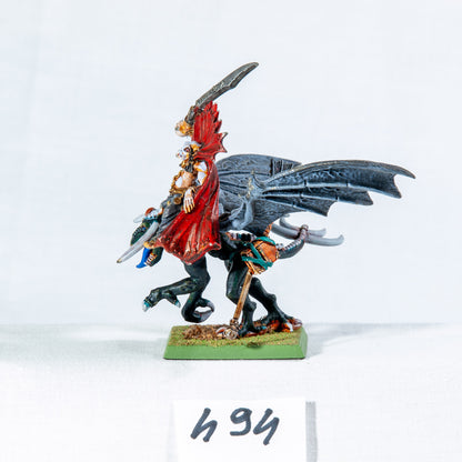 (1) Melkhior on Winged Nightmare Vampire Counts Warhammer Fantasy Miniatures -1907-
