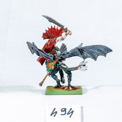 (1) Melkhior on Winged Nightmare Vampire Counts Warhammer Fantasy Miniatures -1907-