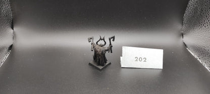 (1) Chaos Lord OOP Metal Warriors of Chaos Warhammer Fantasy Miniatures -2461-
