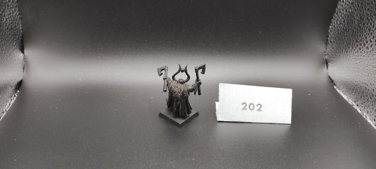 (1) Chaos Lord OOP Metal Warriors of Chaos Warhammer Fantasy Miniatures -2461-