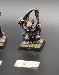 (1) Plague Monk METAL Skaven Warhammer Fantasy Miniatures -1466-