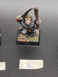 (1) Plague Monk METAL Skaven Warhammer Fantasy Miniatures -1466-