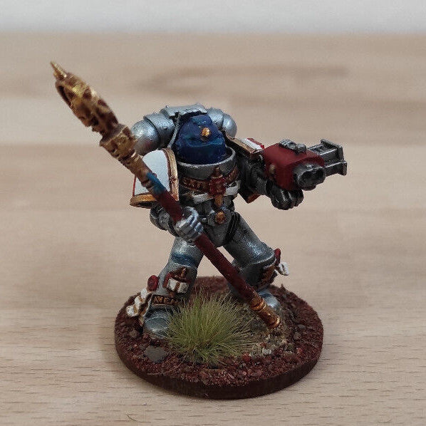 (1) Grey Knight Justicar Warding Stave Warhammer 40k -1723-