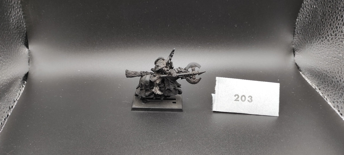 (1) Chaos Lord OOP Metal Warriors of Chaos Warhammer Fantasy Miniatures -2462-