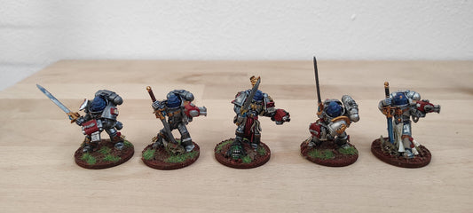 (5) Grey Knight Strike Squad Warhammer 40k -1724-