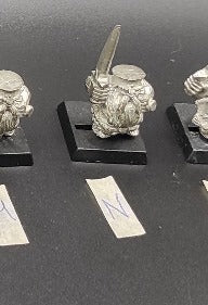 (1) Long Beards Dwarfs Warhammer Fantasy Miniatures -1090-