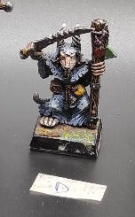 (1) Plague Monk Metal Skaven Warhammer Fantasy Miniatures -1467-