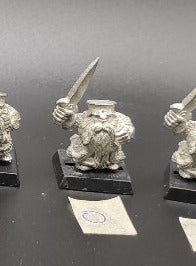 (1) Long Beards Dwarfs Warhammer Fantasy Miniatures -1091-