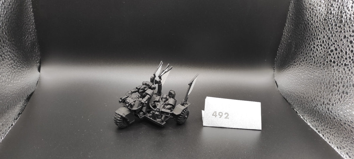 (1) Assault Bike Dark Angels Space Marines Warhammer 40k -1984-