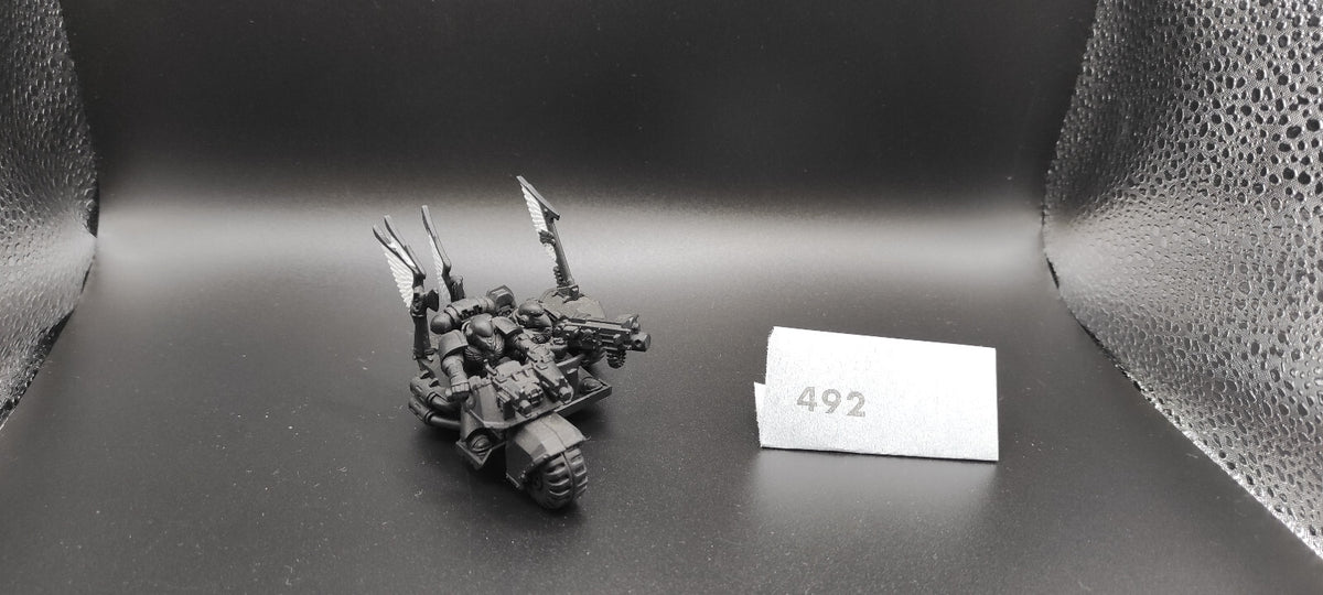 (1) Assault Bike Dark Angels Space Marines Warhammer 40k -1984-