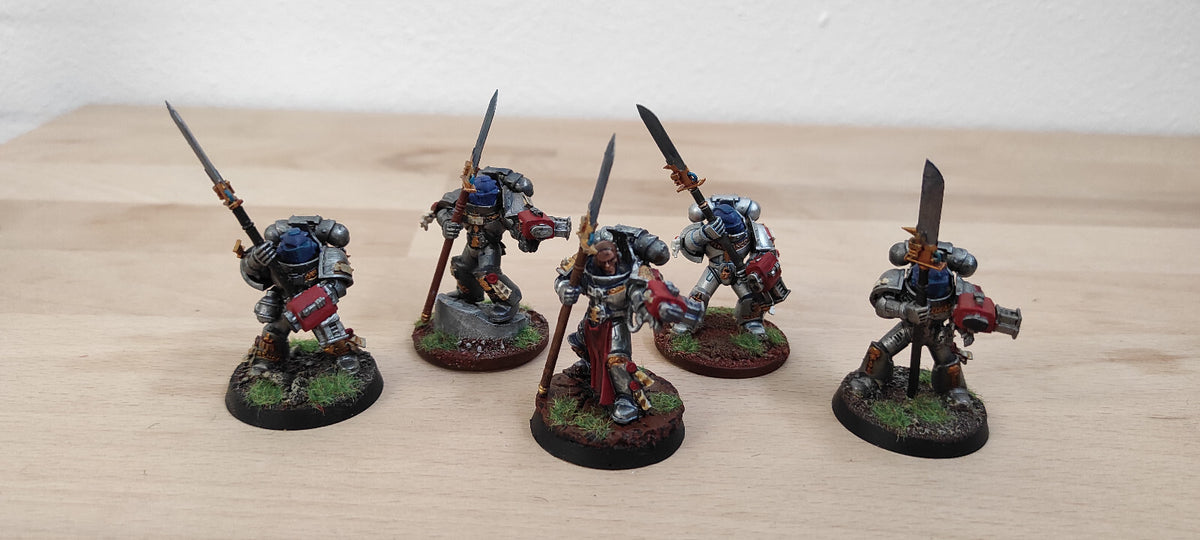 (5) Grey Knight Strike Squad Warhammer 40k -1725-