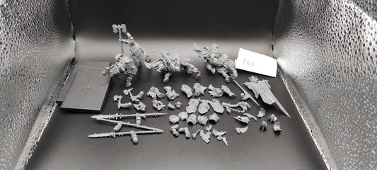 (3) Bloodcrusher of Khorne Daemons of Chaos Warhammer Fantasy Miniatures -2465-