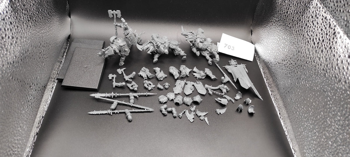 (3) Bloodcrusher of Khorne Daemons of Chaos Warhammer Fantasy Miniatures -2465-
