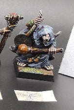 (1) Plague Monk Metal Skaven Warhammer Fantasy Miniatures -1469-