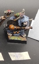 (1) Plague Monk Metal Skaven Warhammer Fantasy Miniatures -1469-