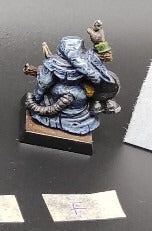 (1) Plague Monk Metal Skaven Warhammer Fantasy Miniatures -1469-
