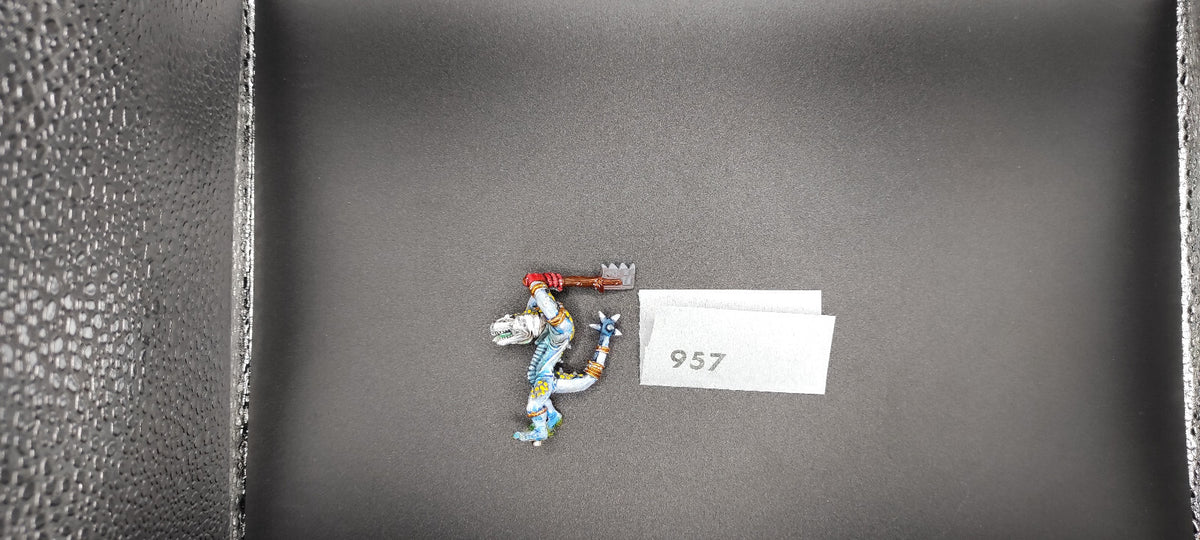 (1) Kroxigor OOP METAL Lizardmen Warhammer Fantasy Miniatures -1043-