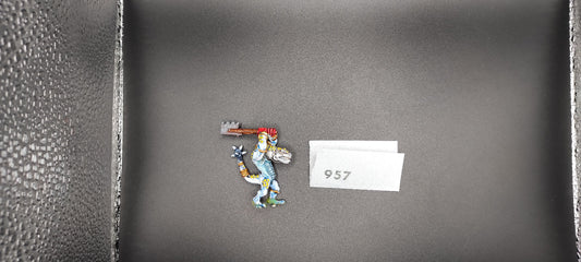 (1) Kroxigor OOP METAL Lizardmen Warhammer Fantasy Miniatures -1043-