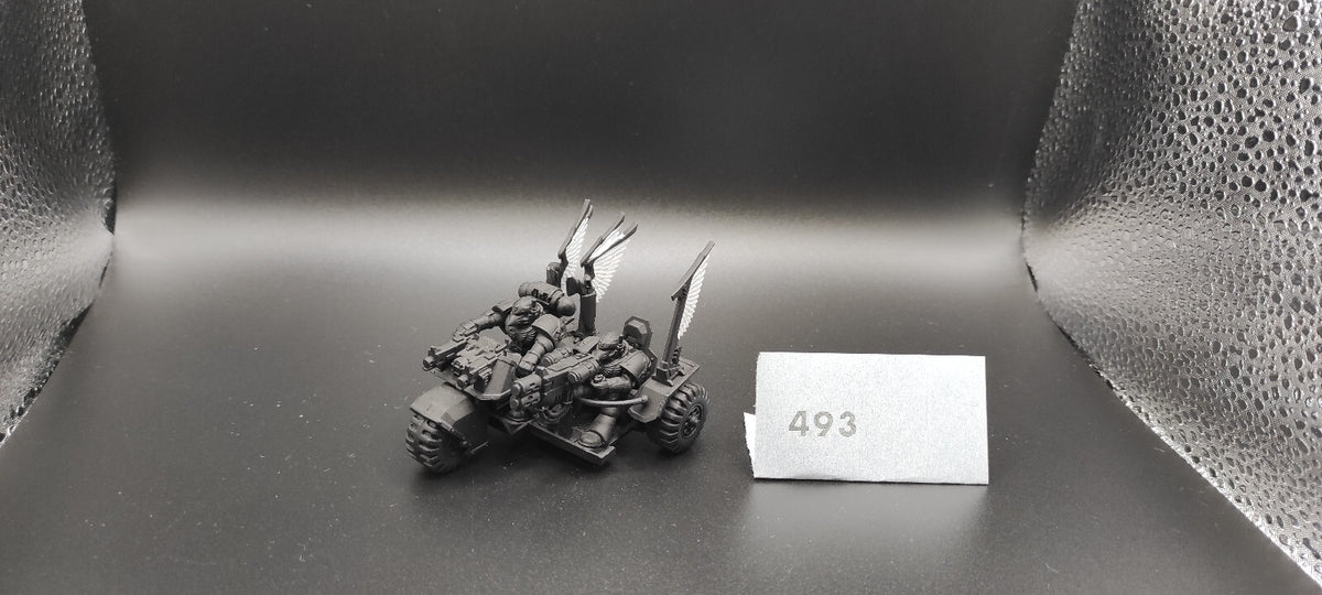 (1) Assault Bike Dark Angels Space Marines Warhammer 40k -1985-