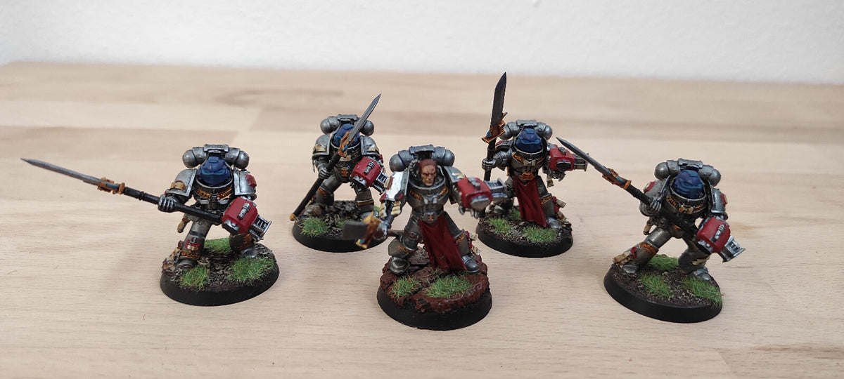 (5) Grey Knight Strike Squad Warhammer 40k -1726-