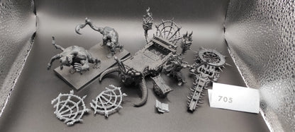 (1) Chaos Warshrine Warriors of Chaos Warhammer Fantasy Miniatures -2467-
