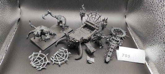 (1) Chaos Warshrine Warriors of Chaos Warhammer Fantasy Miniatures -2467-