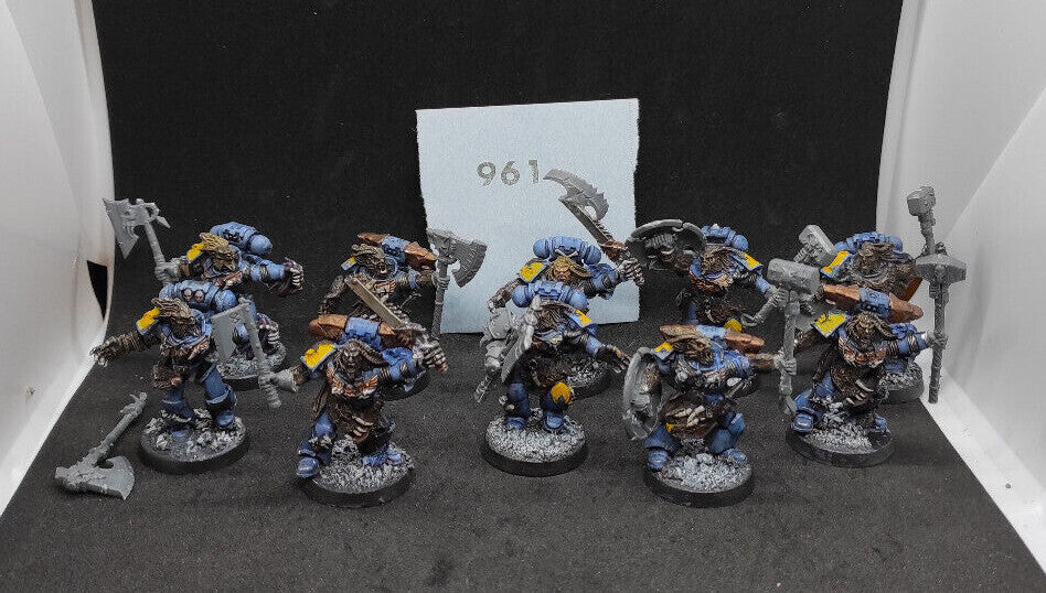 (10) Wulfen OOP Metal+Plastic Converted Space Wolves Space Marines Warhammer 40k -1560-