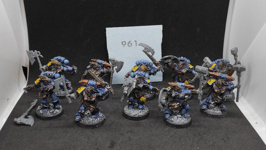 (10) Wulfen OOP Metal+Plastic Converted Space Wolves Space Marines Warhammer 40k -1560-