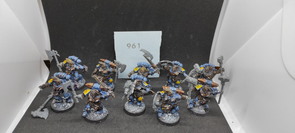(10) Wulfen OOP Metal+Plastic Converted Space Wolves Space Marines Warhammer 40k -1560-
