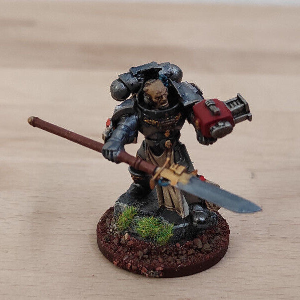 (1) Grey Knight Justicar Halberd Warhammer 40k -1728-