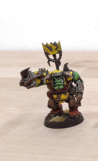 (1) Ork Nob Warhammer 40k -1854-