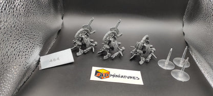(3) Tomb Blades Necrons Warhammer 40k -1412-
