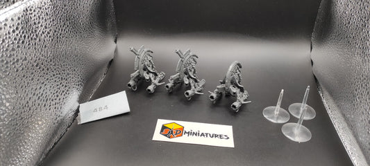 (3) Tomb Blades Necrons Warhammer 40k -1412-