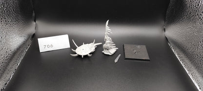 (1) Tzeentch Sorcerer on Disc Finecast Warriors of Chaos Warhammer Fantasy Miniatures -2468-