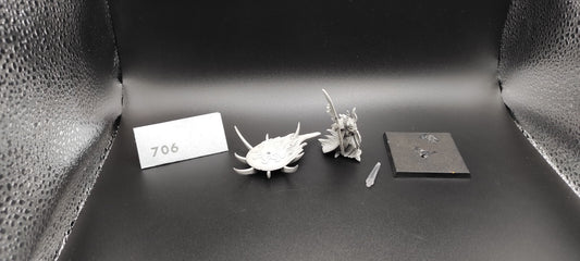 (1) Tzeentch Sorcerer on Disc Finecast Warriors of Chaos Warhammer Fantasy Miniatures -2468-