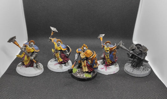 (5) Sequitors Stormcast Eternals AoS Warhammer Age of Sigmar Miniatures -1771-