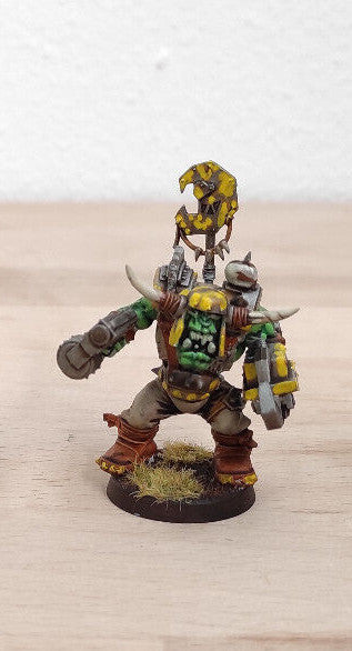 (1) Ork Nob Warhammer 40k -1856-