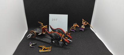 (1) Drakespawn Chariot OOP Dark Elves Warhammer Fantasy Miniatures -1674-